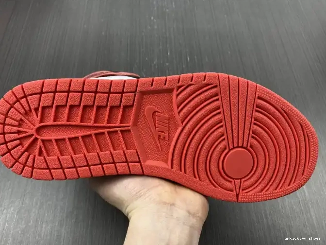Cheap Retro 1 OG High 'Track 555088-112 Air Jordan Red' 0418
